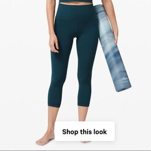 Lululemon Align Crop 21” (Submarine)